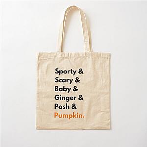 Pumpkin Spice Cotton Tote Bag