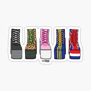 Spice Girls Spice Sticker 90s Nostalgia