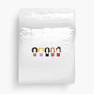 Graphic Tee for Spice Girls Love Music Fan Duvet Cover