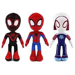 32CM Anime Avengers Spiderman Plush Toys Into the Spider-Verse