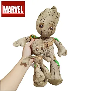 Groot Plush Marvel Spiderman Plush 18-30cm Toy Soft Stuffed Cartoon Stuffed