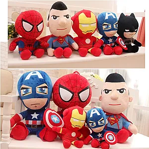 27cm Man Spidermaned Plush Toys Movie Dolls Marvel Avengers Soft Stuffed