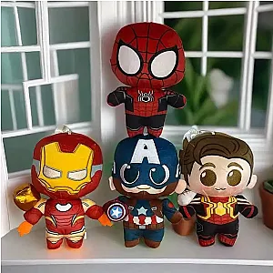 20-32cm Man Spidermaned Plush Toys Movie Dolls Marvel Avengers Soft Stuffed