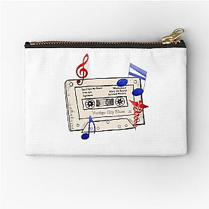 Vertigo City Blues Med Ear Doctor Spin cassette tape art Zipper Pouch