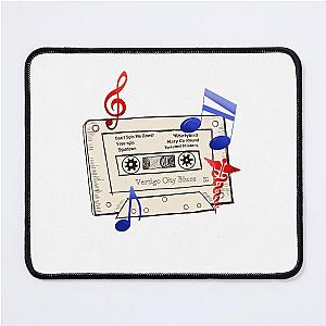 Vertigo City Blues Med Ear Doctor Spin cassette tape art Mouse Pad