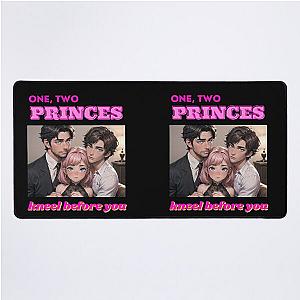 Two princes - Spin Doctor song anime tribute Desk Mat