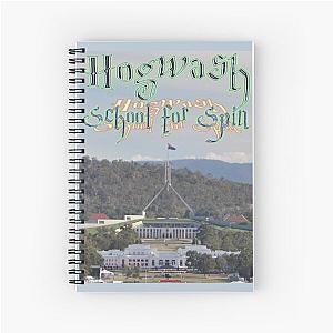 Election 2019 - Hogwash School For Spin Spiral Notebook