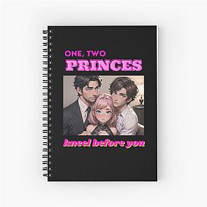 Two princes - Spin Doctor song anime tribute Spiral Notebook