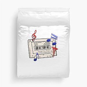 Vertigo City Blues Med Ear Doctor Spin cassette tape art Duvet Cover