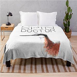 Spin Doctor (Wilson's Phalarope) Throw Blanket