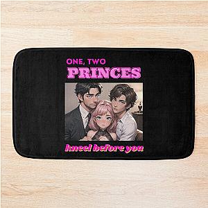 Two princes - Spin Doctor song anime tribute Bath Mat