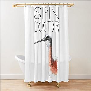 Spin Doctor (Wilson's Phalarope) Shower Curtain