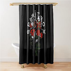 new best spiritbox new logo Shower Curtain