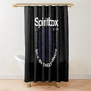 new best spiritbox new logo Shower Curtain