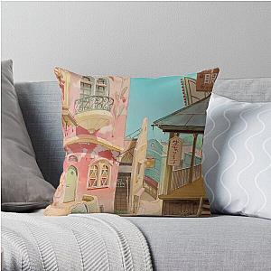 Spirited Away Town Throw Pillow RB2907