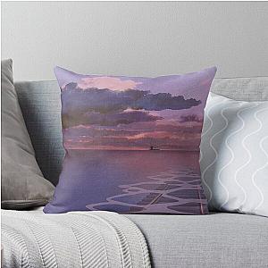 Spirited Away Railroad Nighttime Aesthetic Throw Pillow RB2907