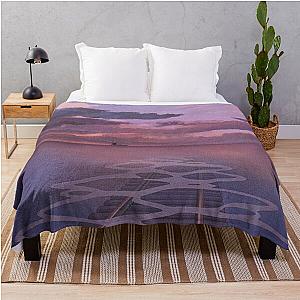 Spirited Away Railroad Nighttime Aesthetic Throw Blanket RB2907