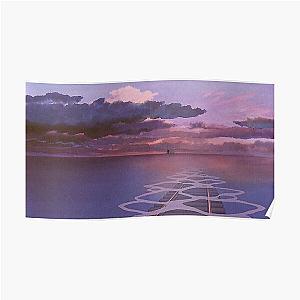 Spirited Away Railroad Nighttime Aesthetic Poster RB2907