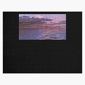 Spirited Away Railroad Nighttime Aesthetic Poster Jigsaw Puzzle RB2907