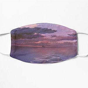 Spirited Away Railroad Nighttime Aesthetic Flat Mask RB2907