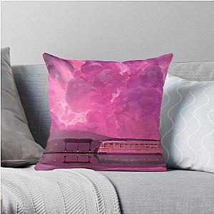 Spirited Away Landscape Train Aesthetic Throw Pillow RB2907