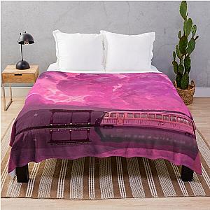 Spirited Away Landscape Train Aesthetic Throw Blanket RB2907