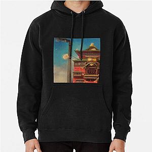 Spirited Away Bathhouse, Spirited Away art Poster Pullover Hoodie RB2907
