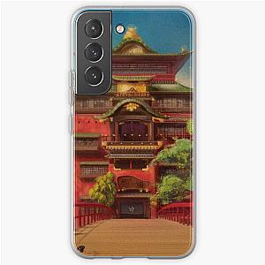 Spirited Away Bathhouse, Spirited Away art Samsung Galaxy Soft Case RB2907