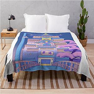 Spirited away wallpaper Throw Blanket RB2907