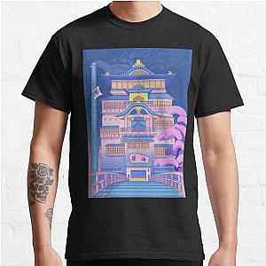 Spirited away wallpaper Classic T-Shirt RB2907