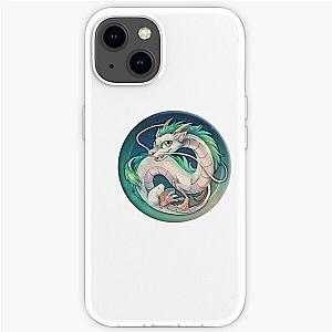 Haku Spirited Away Sticker iPhone Soft Case RB2907