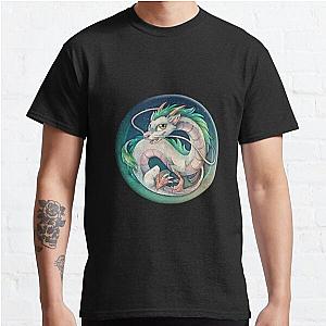 Haku Spirited Away Sticker Classic T-Shirt RB2907