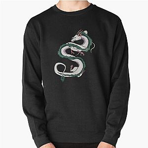 Haku Spirited Away Anime Sticker Pullover Sweatshirt RB2907