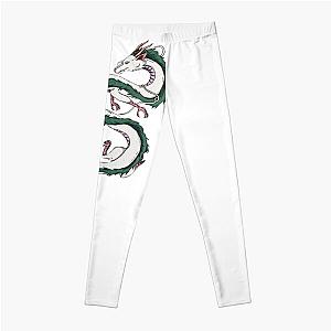 Haku Spirited Away Anime Sticker Leggings RB2907