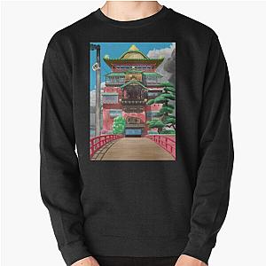 Bathhouse Spirited Away Digital Art Pullover Sweatshirt RB2907