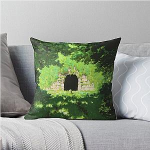 Anime Sticker Spirited Away Throw Pillow RB2907