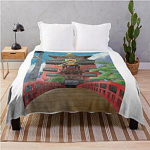 Spirited Away Wallpaper Throw Blanket RB2907