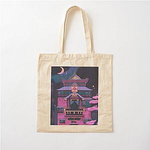 Spirited Away Wallpaper Cotton Tote Bag RB2907
