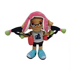 25cm Pink Inkling Girl Switch Splatoon Stuffed Toy Plush