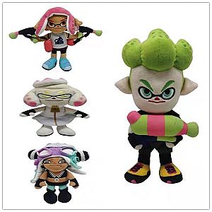 25cm Splatoon 4pcs Inkling Boy Girl Stuffed Animals Plush