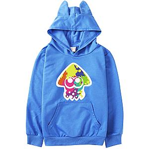 Splatoon 3 Kid Game Octopus Colorful Ink Hoodies