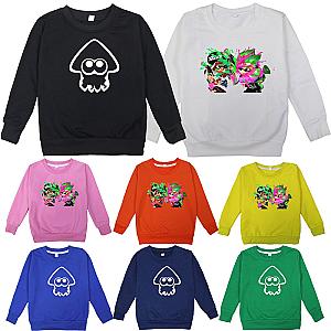 Splatoon Printed Octopus Inkling Boy Girl Shooting Kid Sweatshirts