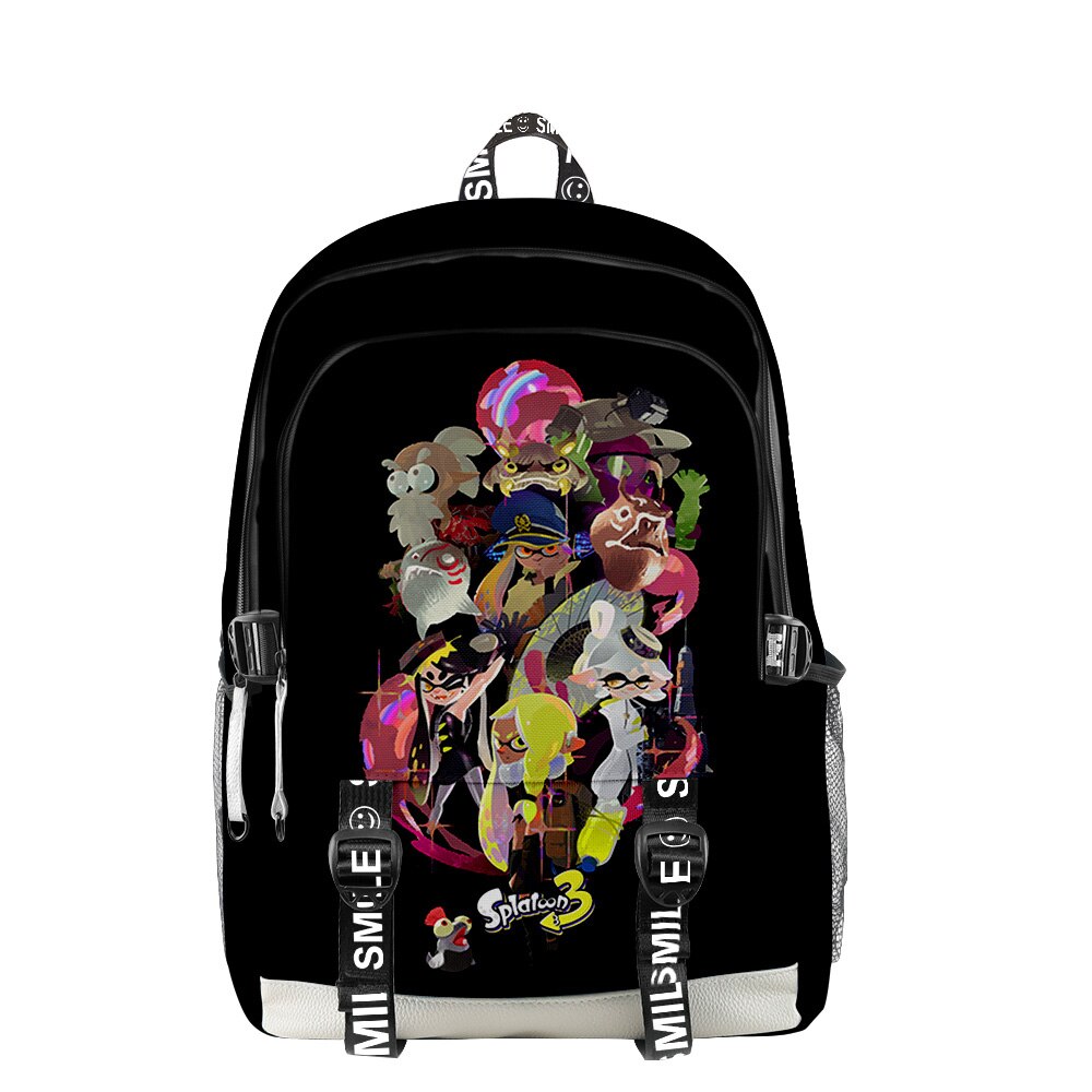 Splatoon 3 Squid Ink Squid Sisters Backpack | Splatoon Plush Shop ...