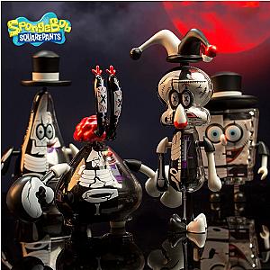 Spongebob Squarepants Patrick Star Blind Box Anime Half Skeleton Action Figure Toys