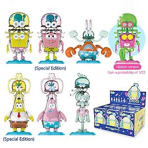 Spongebob Squarepants Patrick Star Blind Box Mystery Box Anime Action Figures Toys