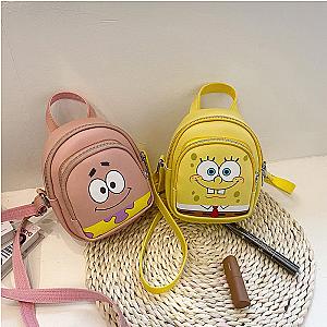Spongebob Patrick Star Cartoon Anime Cute Diagonal Shoulder Bag