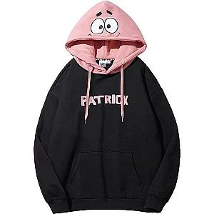 Cute SpongeBob Patrick Stars Color Hat Cartoon Hoodies