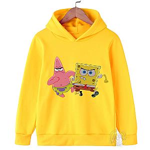 Spongebob Patrick Star Running Cartoon Hoodies