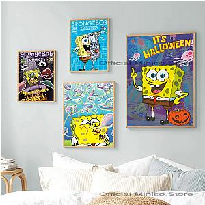 Spongebob Squarepants Cartoon Waterproof Posters