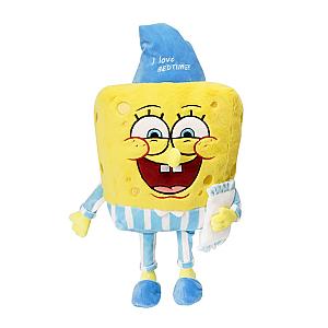 30cm Yellow SpongeBob Bed Time Cosplay SpongeBob SquarePants Stuffed Toy Plush